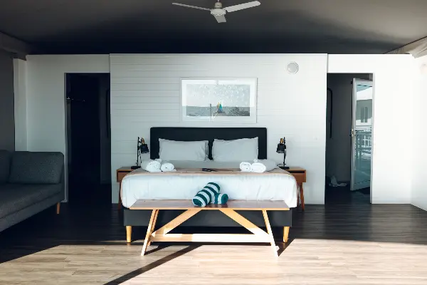 Deluxe oceanside tent