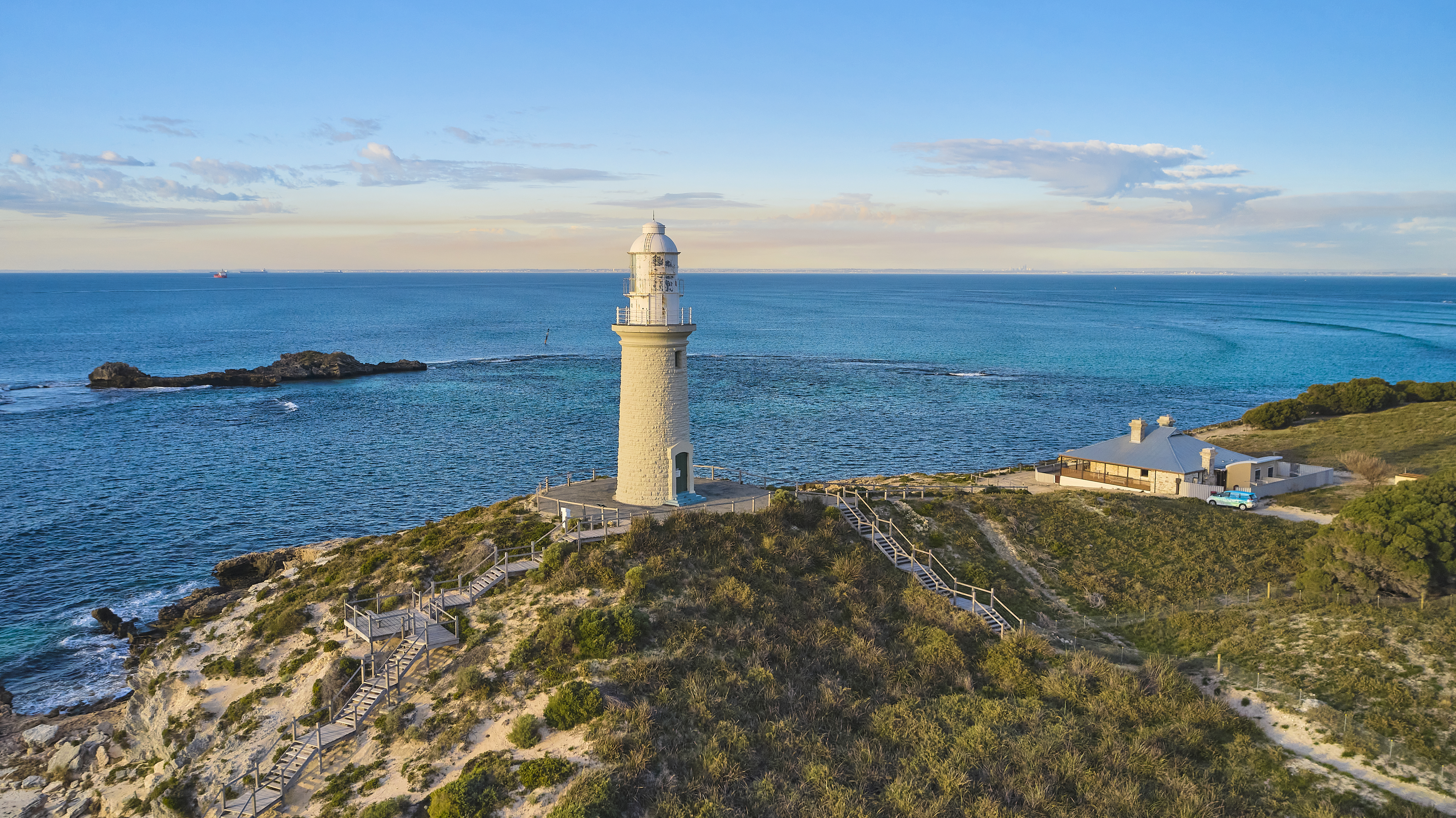 Views across Bathurst Lighthouse