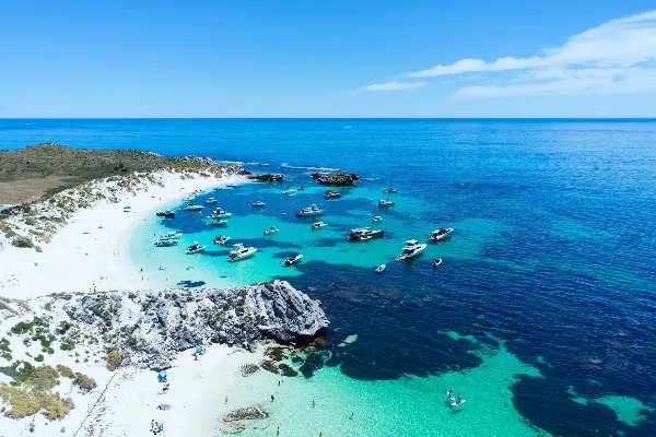Parakeet Bay, Aerial