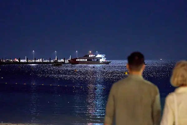 Catch the 9 pm ferry