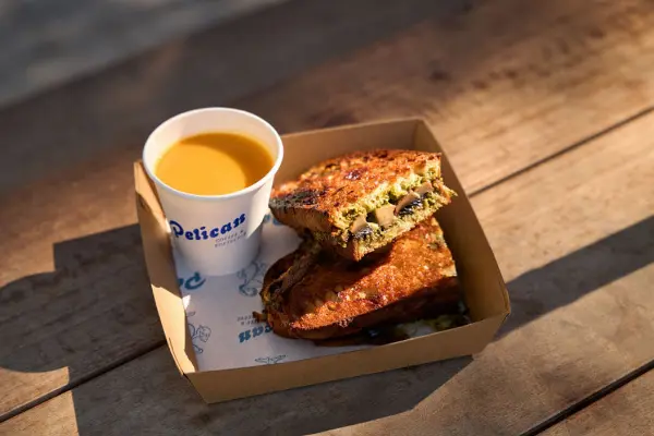 Pelican Toastie & Soup Combo