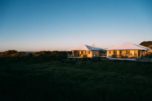 Glamping Tents at Discovery Rottnest Island