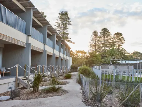 Sip in Serenity - Samphire balcony and poolside view