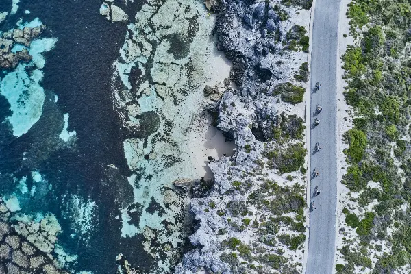 Cycling the coastline