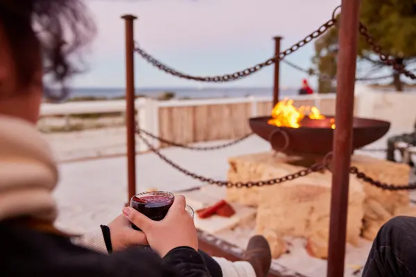 Bayside Bar firepit