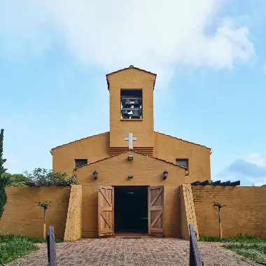 Front view of Holy Trinity Church on Rottnest Island