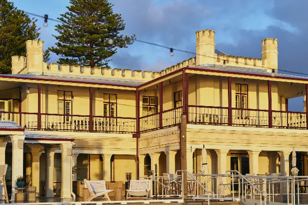 Hotel Rottnest at sunrise