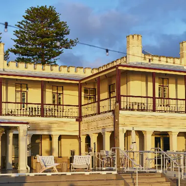Hotel Rottnest at sunrise