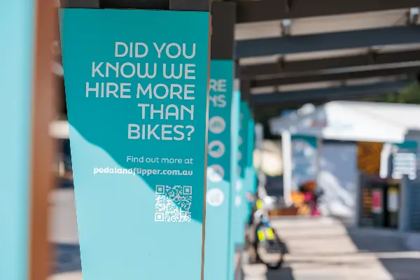 Did you know Pedal & Flipper hire more than just bikes?