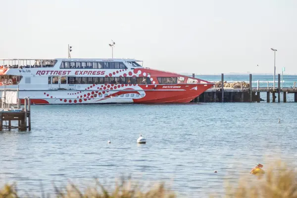 Rottnest Express Ferry at the main jetty.