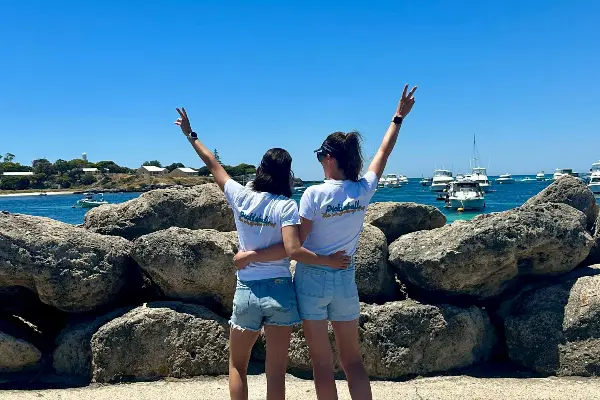 Serving up fun on the island