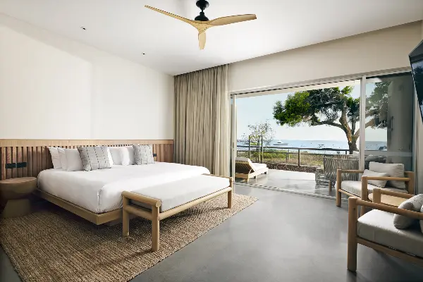 Beachfront suite
