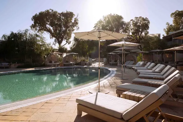 Unwind on the sun lounges by the pool