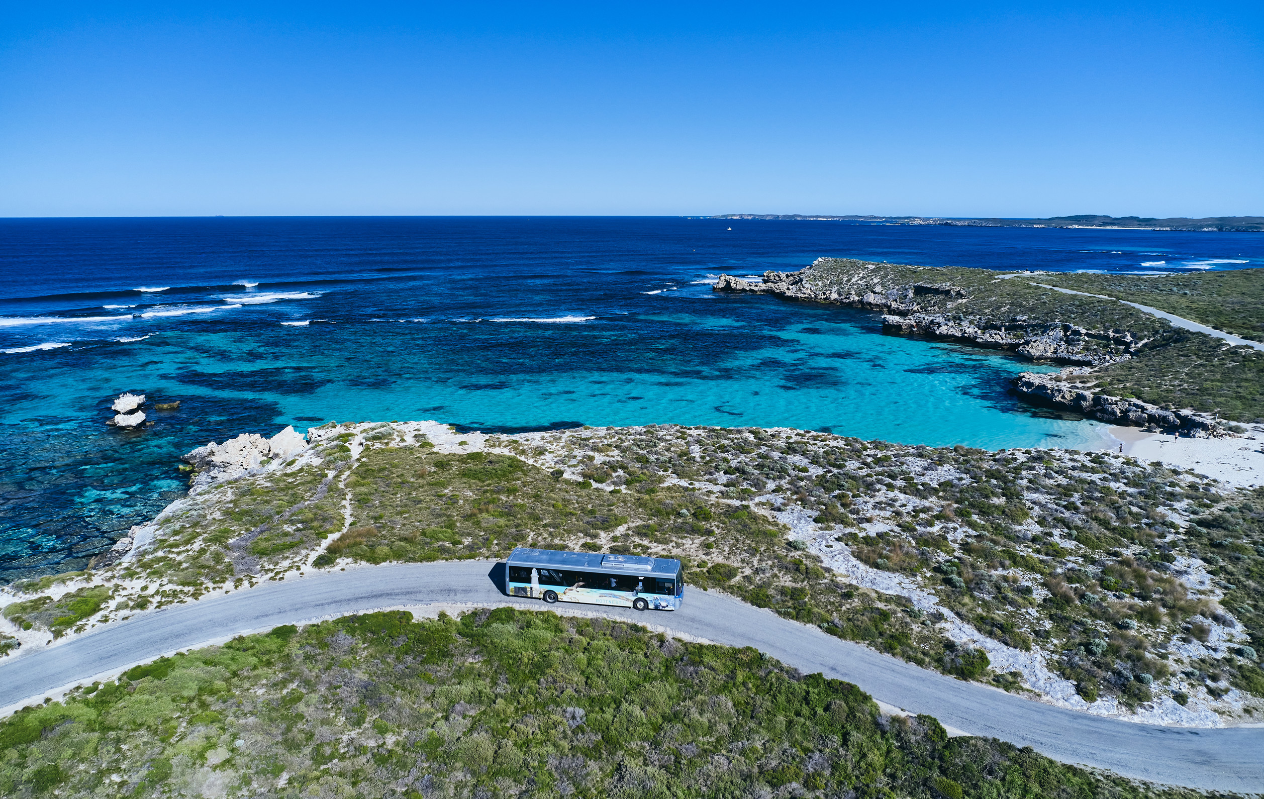 Bus at Little Salmon Bay